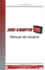 Zed - Crypto Manual de Usuario. Manual de Usuario