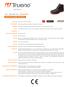 safety footwear ESPECIFICACIONES TÉCNICAS REF MT-42-3 KEN WELDER MODELO MT-42-3 KEN WELDER