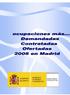 Ocupaciones más Demandadas Contratadas Ofertadas Madrid 2008