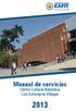 Manual de servicios. Centro Cultural Biblioteca Luis Echavarría Villegas