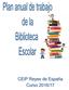 CEIP Reyes de España Plan anual de biblioteca 2016/17 ÍNDICE