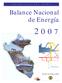 Balance Nacional de Energía