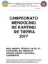 CAMPEONATO MENDOCINO DE KARTING DE TIERRA 2017