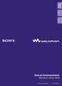 Guía de funcionamiento NWZ-A815 / A816 / A Sony Corporation (1)