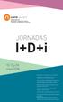 I+D+i JORNADAS. 10, 17 y 24 mayo 2018