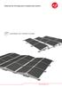 Sistemas de montaje para instalaciones solares SISTEMAS DE TEJADO PLANO.