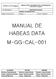 MANUAL DE HABEAS DATA M-GG-CAL-001