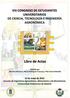 VIII CONGRESO DE ESTUDIANTES UNIVERSITARIOS DE CIENCIA, TECNOLOGÍA E INGENIERÍA AGRONÓMICA