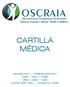 CARTILLA MÉDICA. oscraia.com / Cerrito 228, Piso 1, Oficina B, CABA