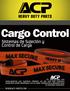 Cargo Control Sistemas de Sujeción y Control de Carga