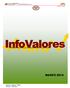 Depósito Legal pp: Caracas - Venezuela. Boletín Informativo mensual de la Superintendencia Nacional de Valores -1-