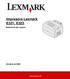 Impresora Lexmark E321, E323