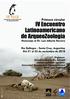 IV Encuentro Latinoamericano de ArqueoZoología