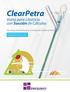 ClearPetra. Vaina para Litotricia con Succión de Cálculos. Tecnología revolucionaria en el manejo de la litiasis urinaria