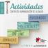Actividades 2017/ Centro de Humanización de la Salud. humanizar.es. Tel www.