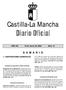 Castilla-La Mancha. AÑO XIX - 10 de marzo de Núm. 21 I.- DISPOSICIONES GENERALES
