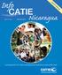 Info CATIE. La integración: Un valor estratégico para fomentar el desarrollo rural. Edición especial. Año 11. No. 2 Diciembre 2011 Nicaragua