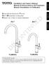 DISCONTINUED. Single Lever Lavatory Faucet