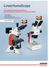 Línea HumaScope. Microscopios binoculares de laboratorio para uso general en laboratorios y consultorios médicos. Nuevo. Nuevo