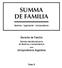 SUMMA DE FAMILIA. Doctrina - Legislación - Jurisprudencia. Derecho de Familia. Revista Interdisciplinaria de Doctrina y Jurisprudencia