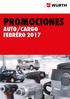 PROMOCIONES AUTO/CARGO FEBRERO 2017