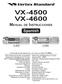 VX-4500 VX-4600 MANUAL DE INSTRUCCIONES Spanish