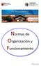 Normas de Organización y Funcionamiento. Región de Murcia Consejería de educación y Universidades