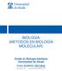 Grado en Biología Sanitaria Universidad de Alcalá Curso Académico 2017/2018 Curso 2º Cuatrimestre 2º