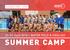 EDADES Julio 2018 WATER POLO & ENGLISH SUMMER CAMP