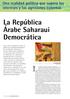 a República Árabe Saharaui Democrática se proclama