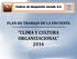 CLIMA Y CULTURA ORGANIZACIONAL 2016