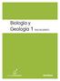 Biología y Geología 1 BACHILLERATO