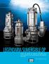 LEGENDARIA SUMERGIBLE DP Diseño de bomba de lechada sumergible para servicio pesado para las aplicaciones más exigentes del mundo.