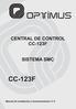 CENTRAL DE CONTROL CC-123F SISTEMA SMC CC-123F. Manual de instalación y funcionamiento v1.4