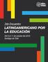 2do Encuentro Latinoamericano por La Educación