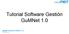 Tutorial Software Gestión GuMNet 1.0. intermet Sistemas y Redes, S.L.U. 27/07/2016