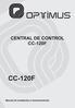 CENTRAL DE CONTROL CC-120F CC-120F