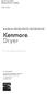 Kenmore Dryer. Use & Care Guide Manual de Uso y Cuidado. Model/Modelo: #, #, #, # # = color number, numero de color