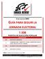 JORNADA ELECTORAL 1,508 PUESTOS DE ELECCIÓN POPULAR