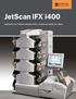 JetScan ifx i400. Clasificador con bolsillos múltiples i400 y clasifica por aptitud del billete