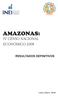 AMAZONAS: IV CENSO NACIONAL ECONÓMICO 2008 RESULTADOS DEFINITIVOS