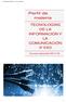 Programación Didáctica I.E.S. Las Sabinas. Perfil de materia TECNOLOGÍAS DE LA INFORMACIÓN Y LA COMUNICACIÓN 4º ESO. Curso escolar 2017/18