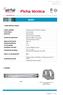 RESIST. Código: FT-RS01 Revisión: 2 12/02/ CARACTERÍSTICAS TÉCNICAS. Policarbonato anti-uv de 3,5mm. de espesor