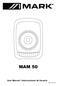 MAM 50. User Manual / Instrucciones de Usuario. Rev
