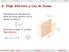 6. Flujo Eléctrico y Ley de Gauss