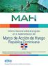 Marco de Acción de Hyogo. República Dominicana. Informe Nacional sobre el progreso en la implementación del