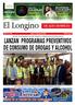 El Longino LANZAN PROGRAMAS PREVENTIVOS DE CONSUMO DE DROGAS Y ALCOHOL DE ALTO HOSPICIO