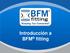 Introducción a BFM fitting