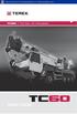 View thousands of Crane Specifications on FreeCraneSpecs.com. tc60 Truck Crane 60 t Lifting Capacity. tc60 TRUCK CRANE