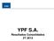 YPF S.A. Resultados Consolidados 2T 2013